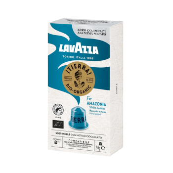 Tierra Bio Organic for Amazonia, compatibile Nespresso, aluminiu