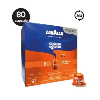 Crema e Gusto Forte, compatibile Nespresso, aluminiu